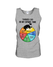 Cat Things i do in my spare time GFY Unisex Tank tile