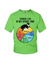 Cat Things i do in my spare time GFY Youth T-Shirt tile