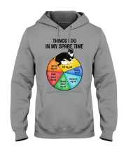 Cat Things i do in my spare time GFY Hooded Sweatshirt tile