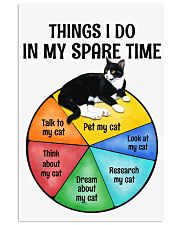 Cat Things i do in my spare time GFY Vertical Poster tile