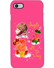 Flamingo gift xmas drop gift for flamingo lovers Phone Case tile