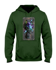 Hummingbird pray and flower hummingbird lovers Hooded Sweatshirt tile