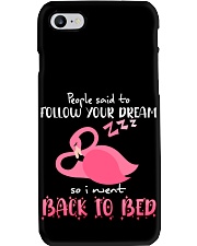 Flamingo Follow your dream Gift for U Phone Case tile