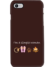 Camping Im a simple woman gift for her Phone Case tile