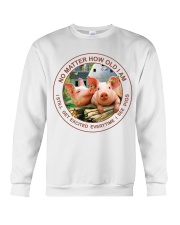 Pig no matter pig lovers Crewneck Sweatshirt front