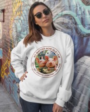 Pig no matter pig lovers Crewneck Sweatshirt lifestyle-unisex-sweatshirt-front-3