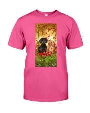 Dachshund Lovely couple Gift for you Classic T-Shirt tile