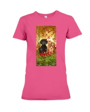 Dachshund Lovely couple Gift for you Premium Fit Ladies Tee tile
