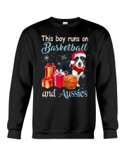 Australian Shepherd this boy gift for dog lovers Crewneck Sweatshirt front