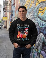 Australian Shepherd this boy gift for dog lovers Crewneck Sweatshirt lifestyle-unisex-sweatshirt-front-2