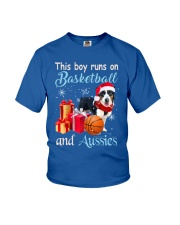 Australian Shepherd this boy gift for dog lovers Youth T-Shirt tile