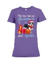 Australian Shepherd this boy gift for dog lovers Premium Fit Ladies Tee tile