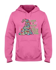 Reading Book Open Your Mind Gift For Book Lover Christmas Hooded Sweatshirt tile