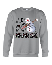 Nurse i love being a nurse gift for you Crewneck Sweatshirt front