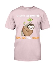 Sloth stuck between sloth lover Premium Fit Mens Tee tile