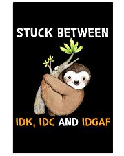 Sloth stuck between sloth lover Vertical Poster tile
