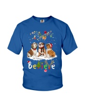 Bulldog believe gift for dog lovers gift for you Youth T-Shirt tile
