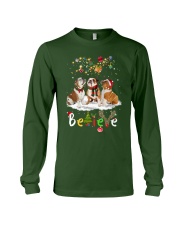 Bulldog believe gift for dog lovers gift for you Long Sleeve Tee tile