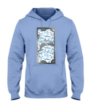 Dolphin cute icon dolphin lovers Hooded Sweatshirt tile