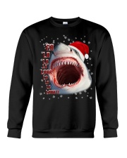 Shark fla la la la christmas gift for shark lover Crewneck Sweatshirt front