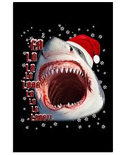 Shark fla la la la christmas gift for shark lover Vertical Poster tile