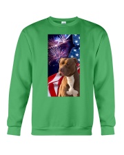 PitBull America firework Gift for you Crewneck Sweatshirt tile