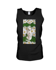 Chihuahua on the daisies chihuahua lovers Unisex Tank tile