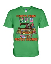 I suffer from MPD Gift for you V-Neck T-Shirt tile