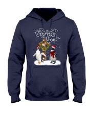 Penguin Christmas begins gift for penguin lovers Hooded Sweatshirt tile