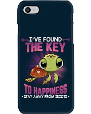 Turtle stay away idiots turtle lovers Phone Case tile