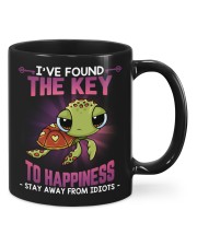 Turtle stay away idiots turtle lovers Mugs tile