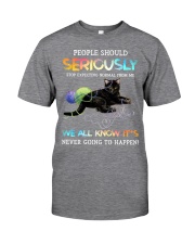 Black Cat People should Seriously Gift for you Classic T-Shirt front