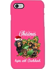 Lp 5 Dachshund box sweater Phone Case tile