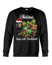 Lp 5 Dachshund box sweater Crewneck Sweatshirt front