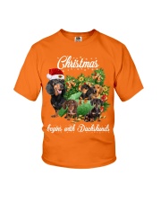 Lp 5 Dachshund box sweater Youth T-Shirt tile