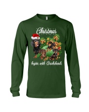 Lp 5 Dachshund box sweater Long Sleeve Tee tile