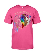 Cavalier king a piece of my heart dog mom Classic T-Shirt tile