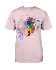 Cavalier king a piece of my heart dog mom Premium Fit Mens Tee tile