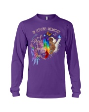 Cavalier king a piece of my heart dog mom Long Sleeve Tee tile