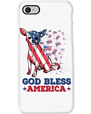 Chihuahua God bless America Gift for u Phone Case tile