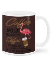 Flamingo until i have had my coffee Mugs tile