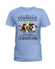 I'm A Cowaholic On The Road To Recovery Ladies T-Shirt tile