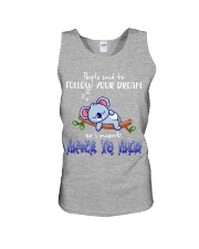 Koala Follow your dream Gift for U Unisex Tank tile