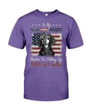 Dachshund amazing daddy dachshund lovers Premium Fit Mens Tee tile