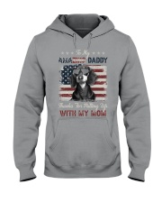 Dachshund amazing daddy dachshund lovers Hooded Sweatshirt tile