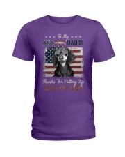 Dachshund amazing daddy dachshund lovers Ladies T-Shirt tile