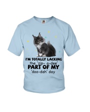 Maine coon i am totally cat lovers Youth T-Shirt tile