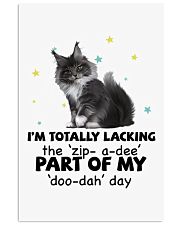 Maine coon i am totally cat lovers Vertical Poster tile
