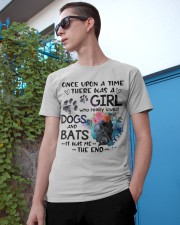 Bat dog it was me the end bat lovers Classic T-Shirt apparel-classic-tshirt-lifestyle-17