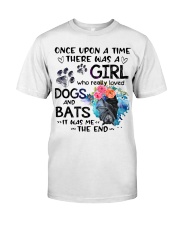 Bat dog it was me the end bat lovers Classic T-Shirt front